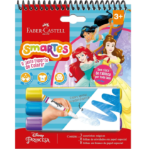 Bloco de Atividades Para Colorir Smartes Princesas Faber-Castell