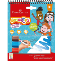Bloco de Atividades Para Colorir Smartes Faber-Castell