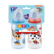 Kit 2 Copos Patrulha Canina Lillo 300ml
