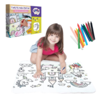 Tapete para Pintar Mundo dos Unicórnios Toyster Brinquedos