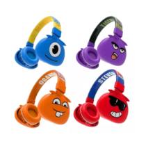 Fone Ouvido Bluetooth Infantil Mostrinhos Sem Fio Kids