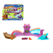 Hot Wheels Skate Pista de Brinquedo Skatepark de Polvo