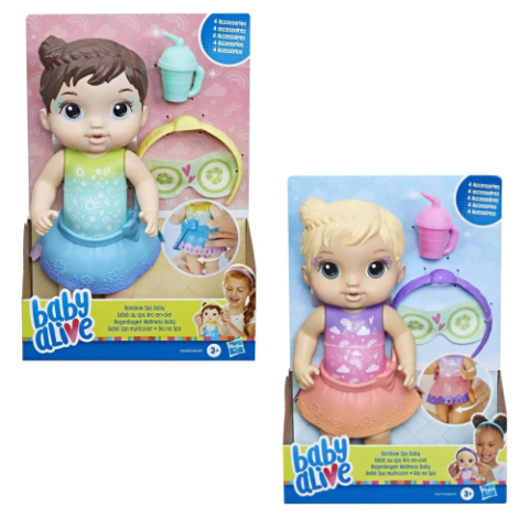 Boneca Baby Alive Dia no Spa