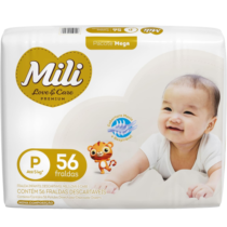 Mili Fralda Love&Care Mega P 56 Unidades