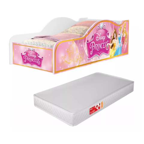 Mini Cama Infantil Princesas Disney + Colchão