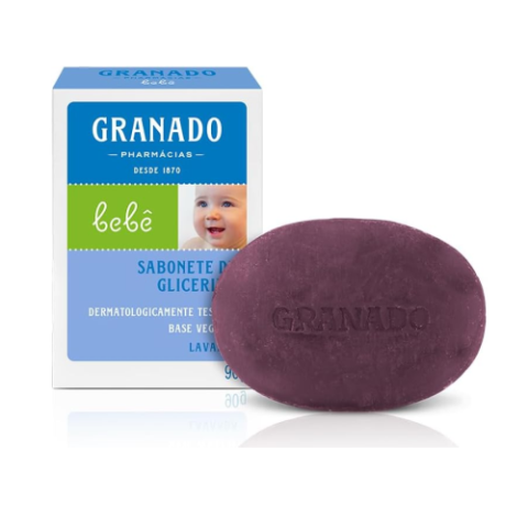 Sabonete Granado Bebê Glicerinado Lavanda 90g