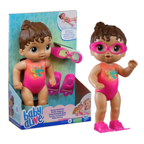 Boneca Baby Alive Sunny Swimmer