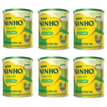 6 Latas Ninho Fases 3+ 800g