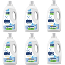 6 Unidades Sabão Líquido Omo Puro Cuidado 3L