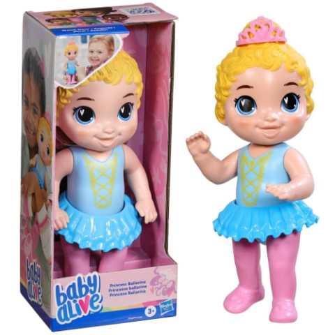 Baby Alive Bebê Doce Bailarina Loira