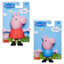 Boneca Peppa Pig e George Articulado