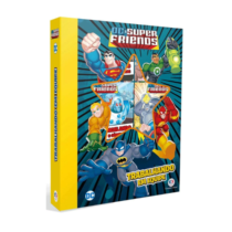 Box 6 Mini Livros Infantil DC Super Friends