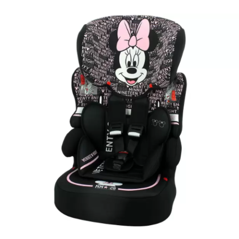 Cadeirinha para Auto Kalle Minnie Disney Suporta de 9 a 36Kg