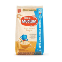 Cereal Infantil Mucilon Arroz e Aveia Integral 1Kg
