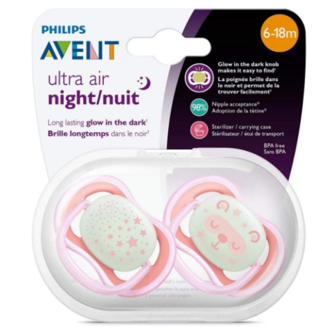 Chupeta Ultra Air Night Philips Avent 6-18M