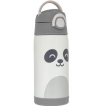 Copo Térmico Parede Dupla Gumy Off White Buba 400ml