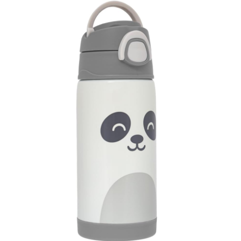 Copo Térmico Parede Dupla Gumy Off White Buba 400ml