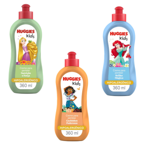 Creme para Pentear Huggies Kids 360ml