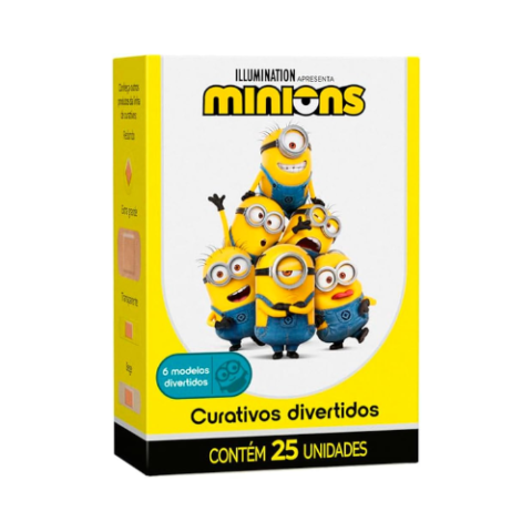 Cremer Curativo Minions 25 Unidades