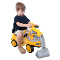 Escavadeira Trator Infantil Mini Veículo Mega Compras