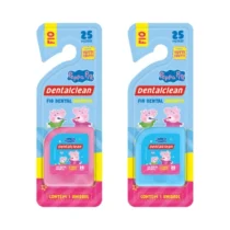 Fio Dental Infantil Peppa Pig 25m Tutti Frutti Dentalclean