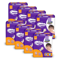 Fralda Cremer Jumbo G 192 Unidades