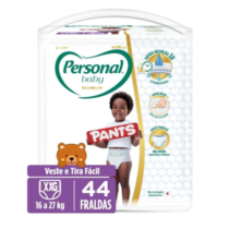 Fralda Personal Baby Premium Pants XXG 44 Unidades