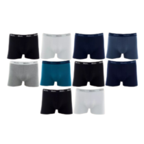 Kit 10 Cuecas Boxer Infantil Mash Box Algodão