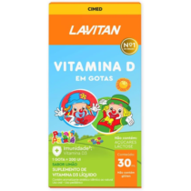 Lavitan Vitamina D Sabor Limão 30ml