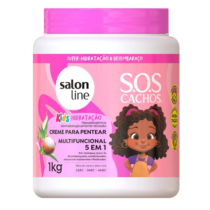 Máscara de Hidratação Intensa S.O.S Cachos Kids Salon Line 1Kg