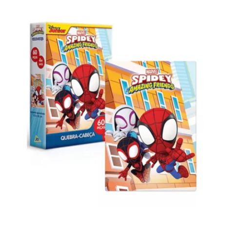Quebra Cabeça Spidey 60 Peças Toyster