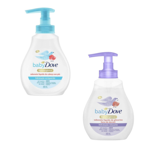 Sabonete Líquido Baby Dove 200ml