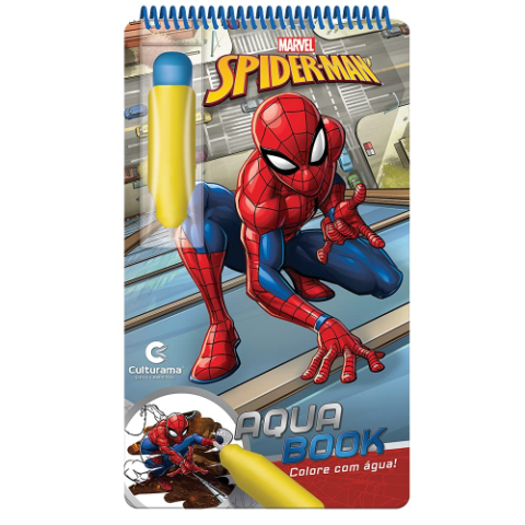 Aquabook Homem-Aranha