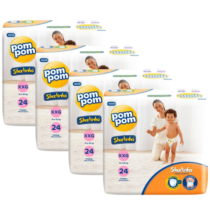 Fralda Pom Pom Shortinho XXG 96 Unidades