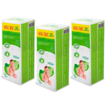 Kit Algodão Bellacotton Quadrado Bebê Sem Perfume 300 Unidades