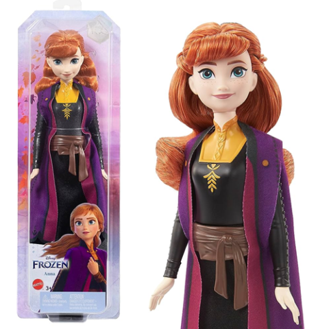 Anna Frozen II Disney Saia Cintilante