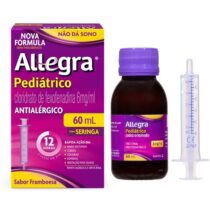 Antialérgico Infantil Allegra Oral com Seringa 60ml
