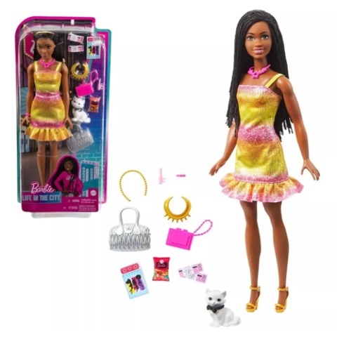 Barbie Brooklyn Com Acessórios Vida Na Cidade Mattel