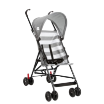 Carrinho Guarda-Chuva Malibu Cinza Multikids Baby