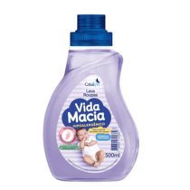 Lava Roupas Líquido Vida Macia Hipoalergênico 500ml Casa Km