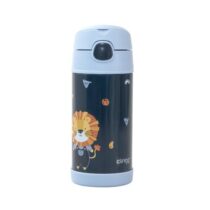 Clingo Garrafa Térmica Infantil Dupla Camada Vácuo Luke Azul