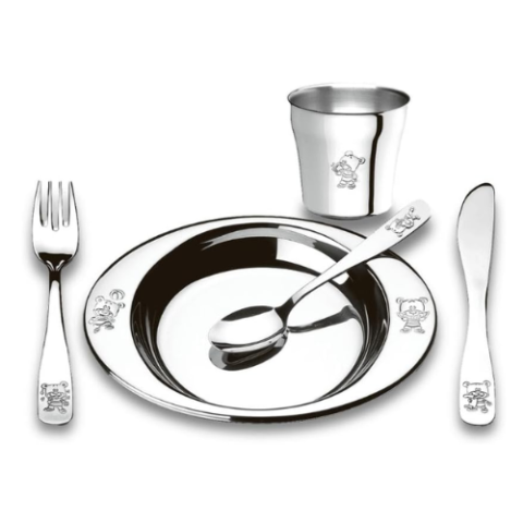 Conjunto 5 Peças Infantil Brinox Friends Club