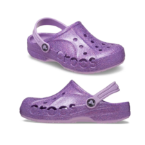 Crocs Infantil Baya Glitter Clog Orchid