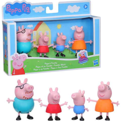Kit Família Peppa Pig Hasbro