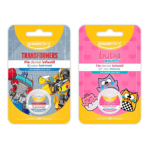 Fio Dental Infantil 25m Powerdent Transformers ou Bubu