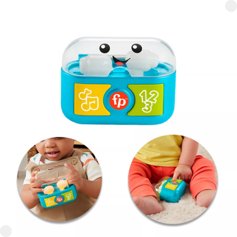 Fisher-Price Fones de Ouvido Joga Comigo com Mais de 20 Músicas