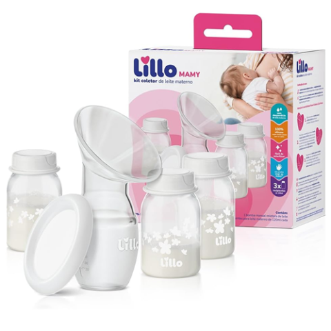Kit Coletor de Leite Lillo Mamy