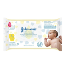 Lenços Umedecidos Johnsons Baby Recém Nascido 48 Unidades