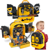 Maleta Mochila de Ferramentas Infantil Oficina Tools Replay Kids