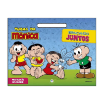 Meu Blocão de Colorir Turma da Mônica Brincando juntos